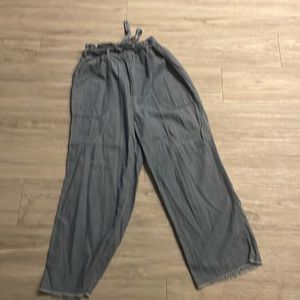 Express Light blue cotton pants - sm